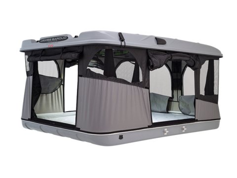 Tente de toit Grand Raid M EVO Aluminium gris