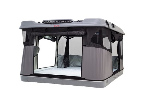 Tente de toit Grand Raid M EVO Aluminium gris