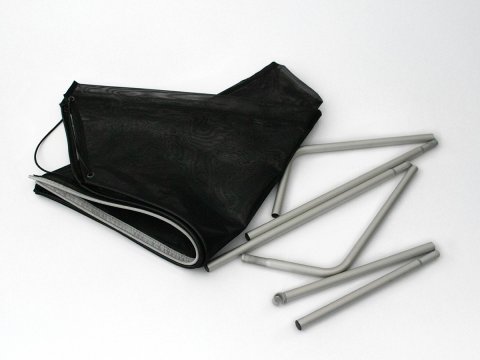 Avancée protection pluie et soleil James Baroud pour tente de toit Space M