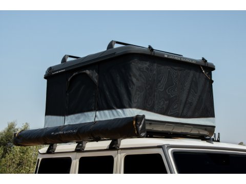 Tente de toit James Baroud Evasion M Proline M gris-noire