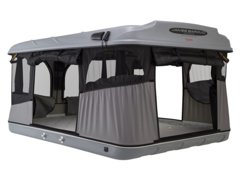 Tente de toit Evasion M EVO Aluminium gris