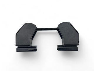 Pattes de fixation 30-85mm en plastique - serrage de la barre de toit par pincement