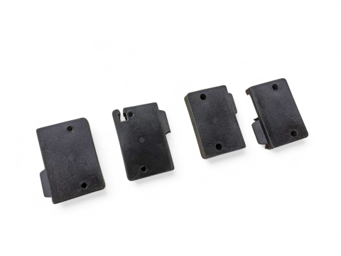 Kit de 4 embouts plastique noir de store Classic James Baroud